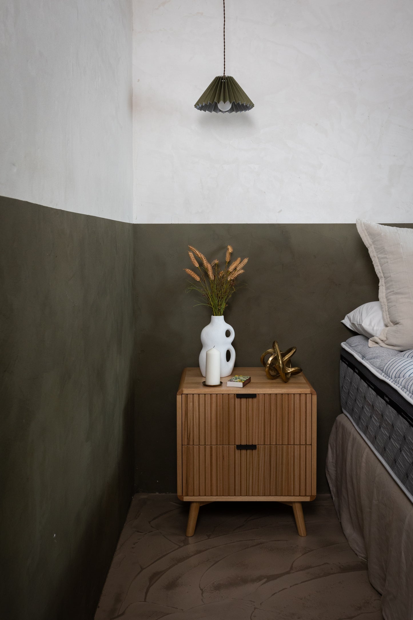 Eriksen Natural Bedside Table