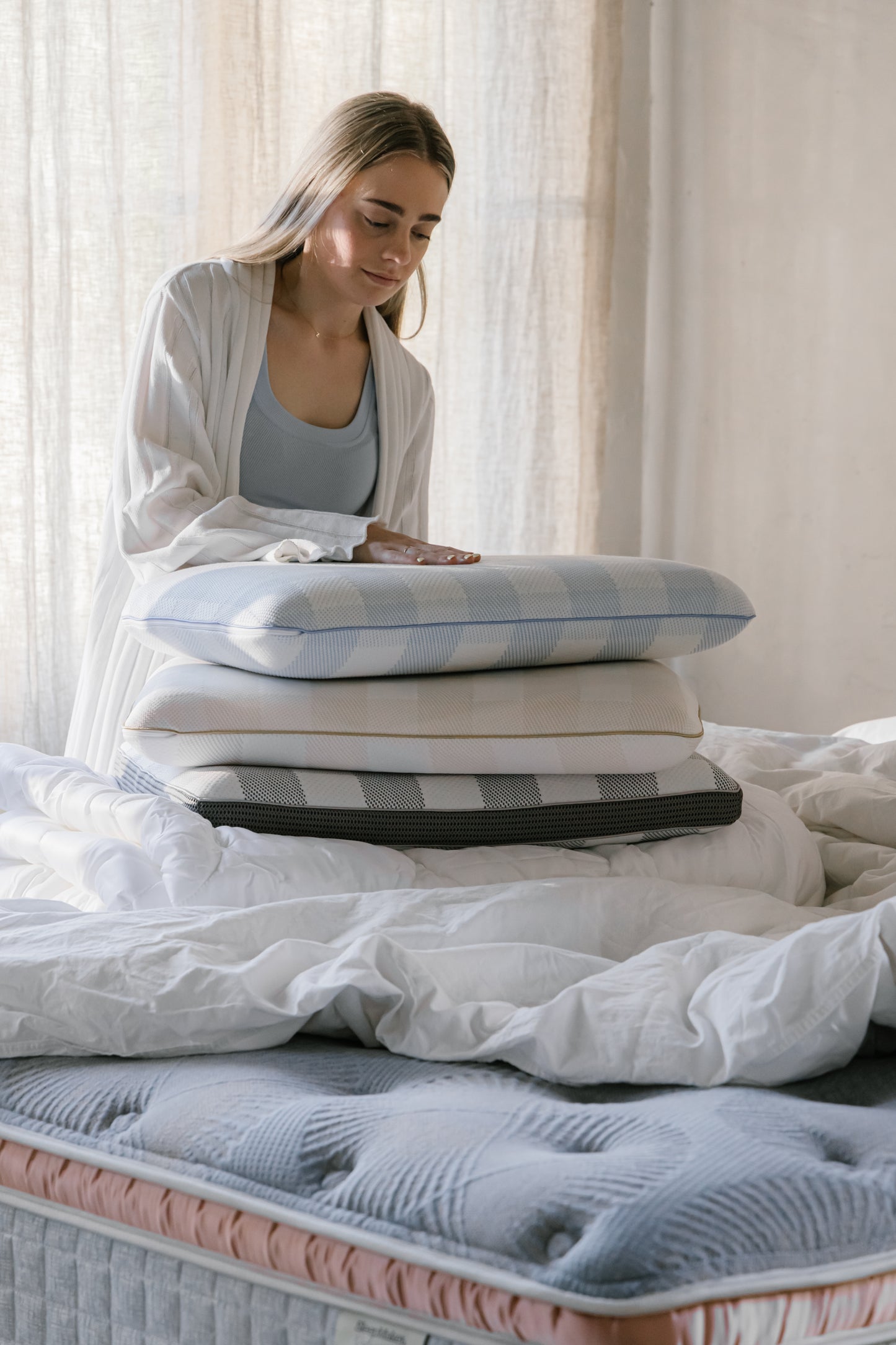 Sanctuary Gel Infused Pillow Low