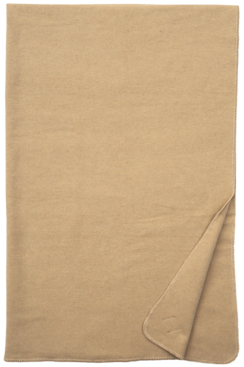 Solid Crème Throw