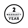2 Years Warranty