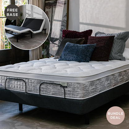 Celeste Mattress & iPerform 2000 Adjustable Base - Queen Bundle Deal