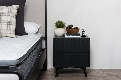 Eriksen black Bedside Table