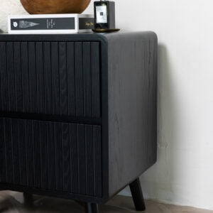Eriksen Rounded Bedframe & 2 FREE Bedside Tables