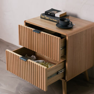 Eriksen Natural Bedside Table