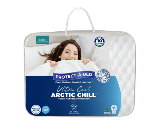 Arctic Chill™ Polartex Jacquard Fitted Mattress Protector