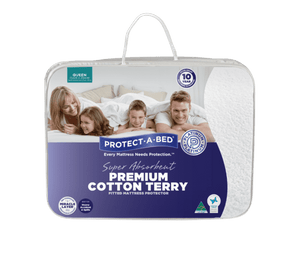 Premium cotton Terry Fitted Mattress Protector