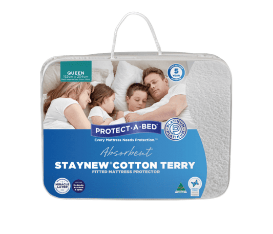 Staynew® cottonTerry Fitted Mattress Protector