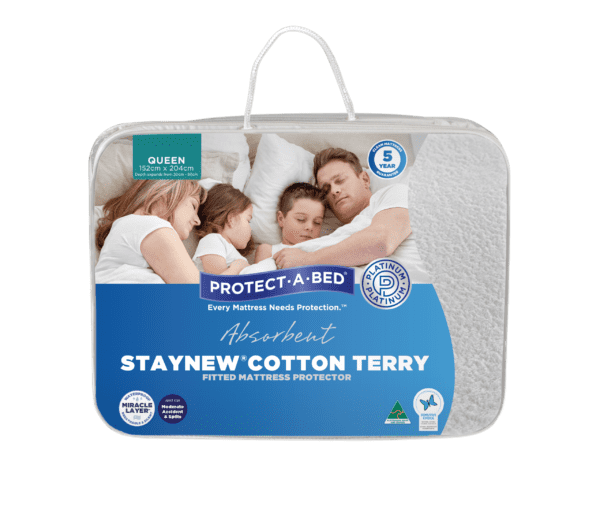 Staynew® cottonTerry Fitted Mattress Protector