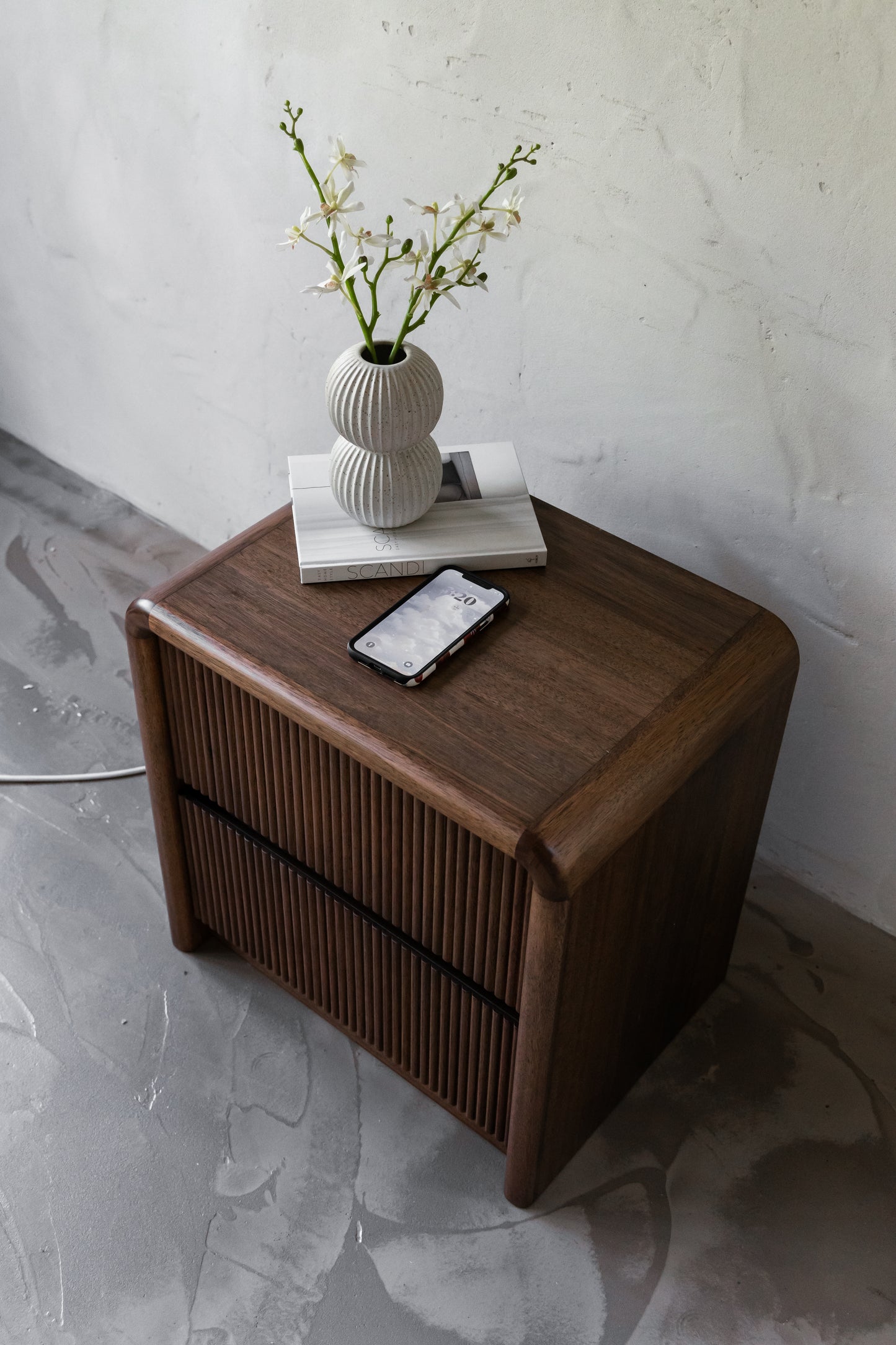 Harrington Timber Bedside Table