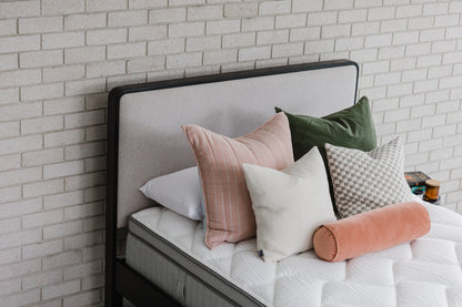Eriksen Rounded Bedframe & 2 FREE Bedside Tables