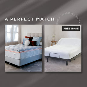 Artemis Mattress & Delta Wave Adjustable Base - King Bundle Deal