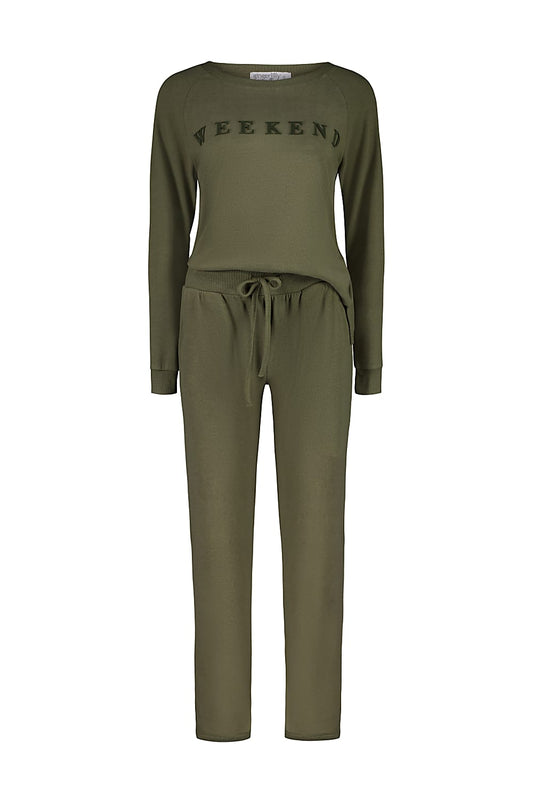 Ilaria Olive Weekend Set