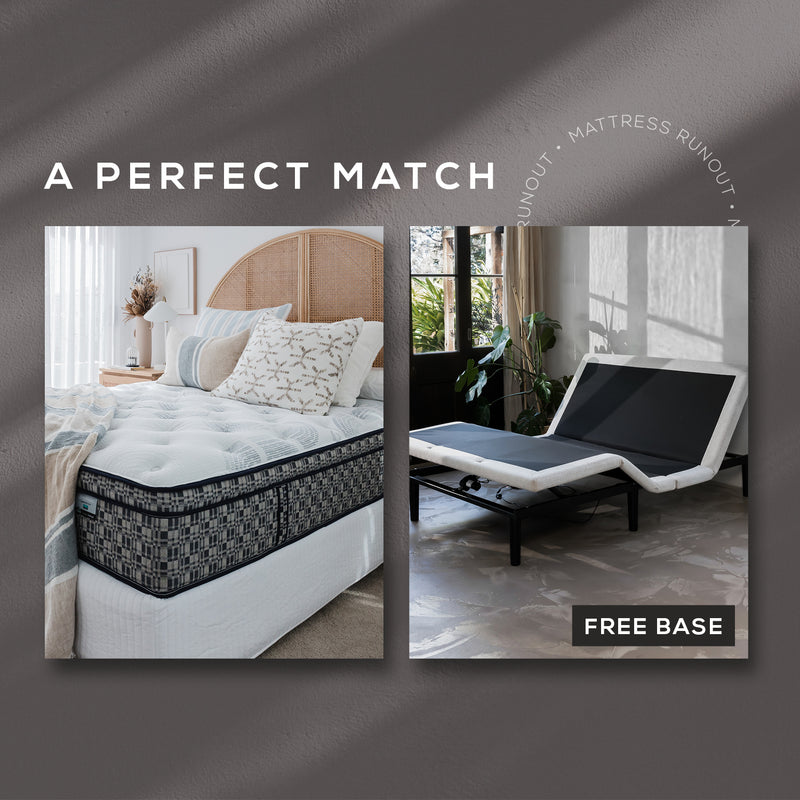 ACA Immerse Mattress & iPerform 2000 Adjustable Base - King Bundle Deal