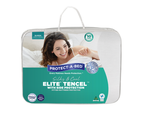 Elite® Tencel™ with Side Protection Fitted Mattress Protector