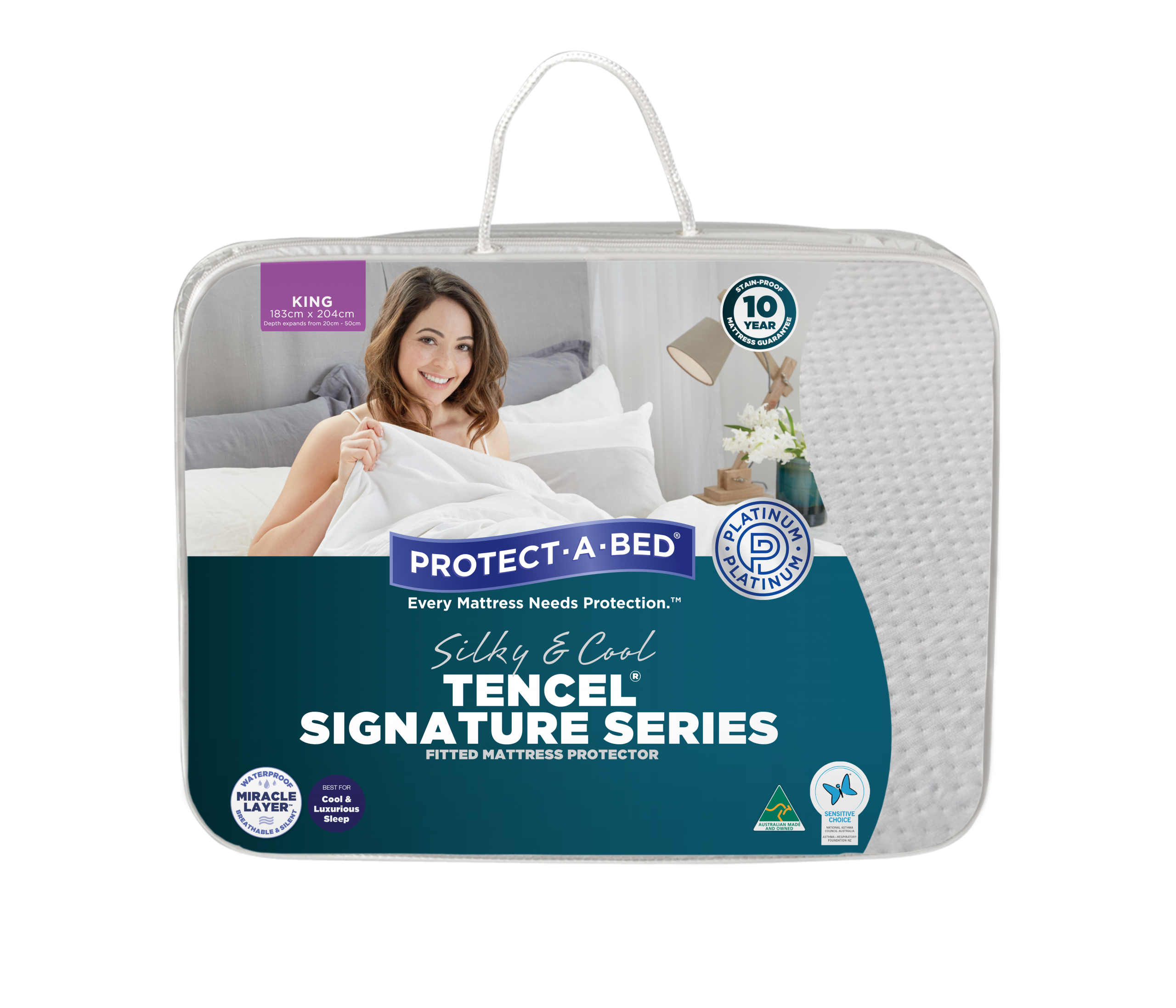 Tencel™ Signature Series Fitted Mattress Protector