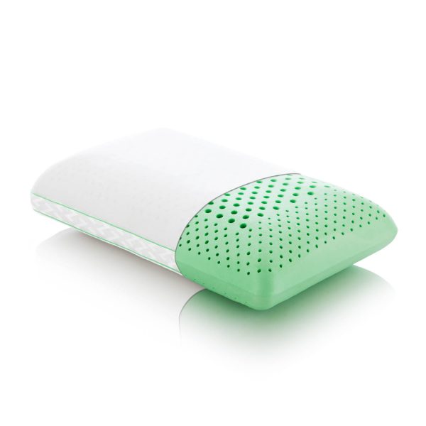 Malouf Zoned Dough Peppermint Pillow with Aromatherapy Spray